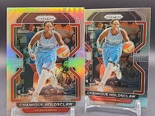 Chamique Holdsclaw - 2022 Prizm WNBA - Silver Prizm And Base #16 - Atlanta Dream