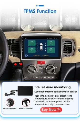 9"Android 14 Autoradio Carplay GPS SAT Navi DAB BT For Lancia Ypsilon 2006-2011 - Picture 9 of 14