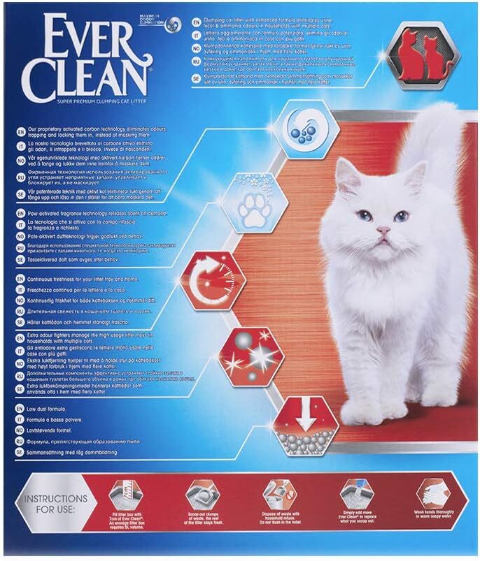 Ever Clean Clumping Cat Litter, Multiple Cat, Scented for longlasting