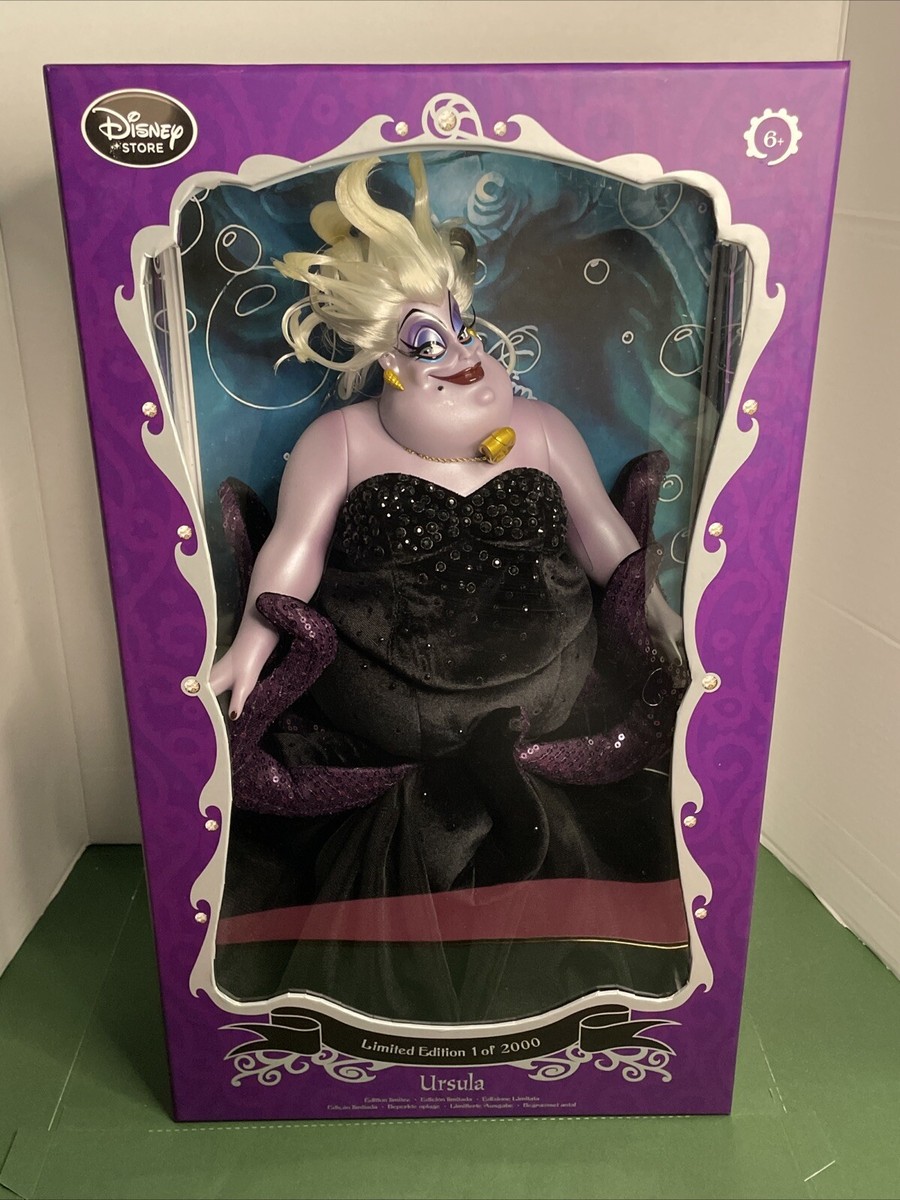 Disney Store Villains The Little Mermaid Ursula Limited Edition 17