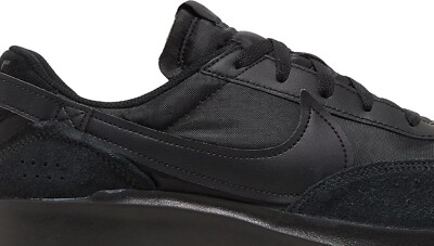 nike waffle one triple black