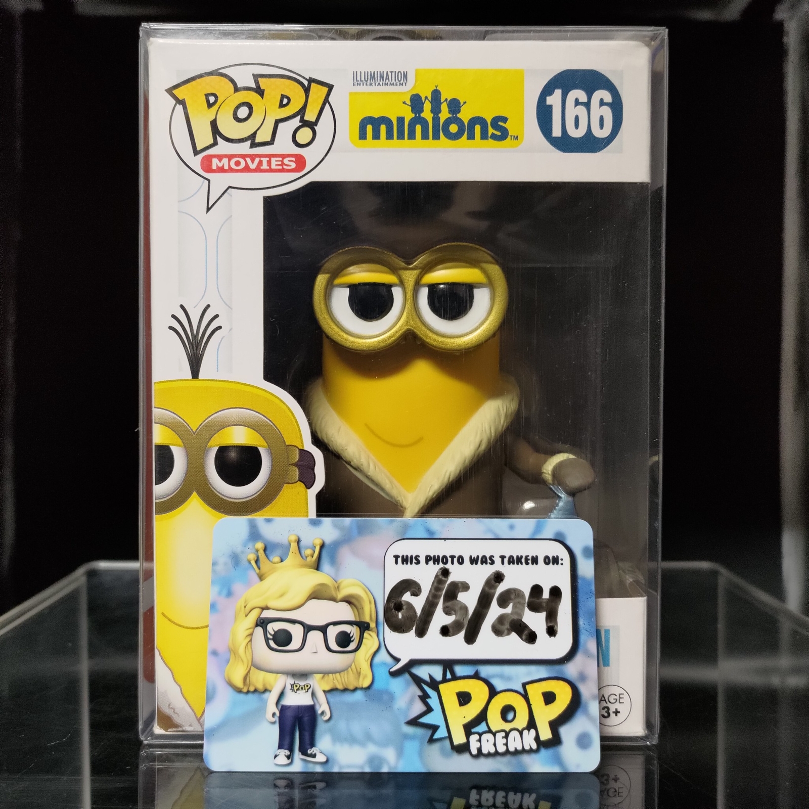 Funko Pop! Películas De Vinilo Raro Minions #166 Bored Silly Kevin [Boveda]