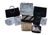 11 Vintage Metal Mesh Clutch Evening Bags Purses Crossbody Hand Bags Lot