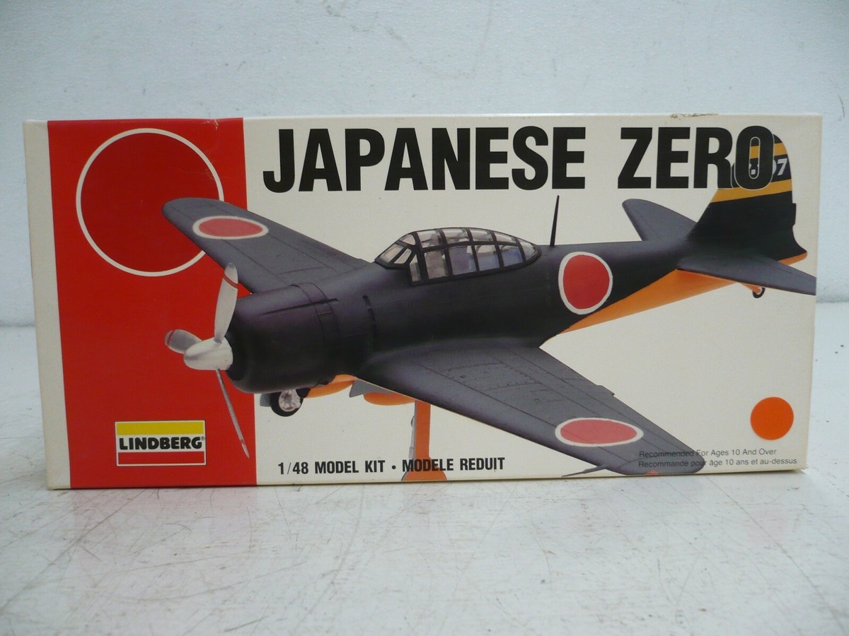 1/48 LINDBERG MITSUBISHI A6M JAPANESE ZERO ZEKE MODEL KIT 1/48 LINDBERG MITSUBISHI A6M JAPANESE ZERO ZEKE MODEL KIT