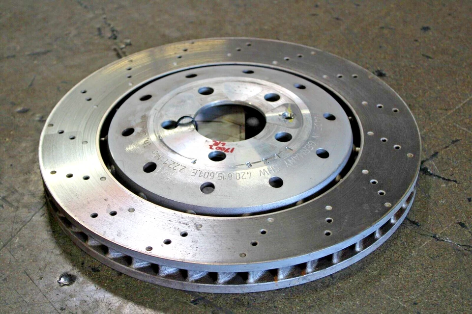 Lamborghini Gallardo LP560, 570, Rear Brake Rotor, Steel Disc, P/N 420615601E - Image 2 of 4