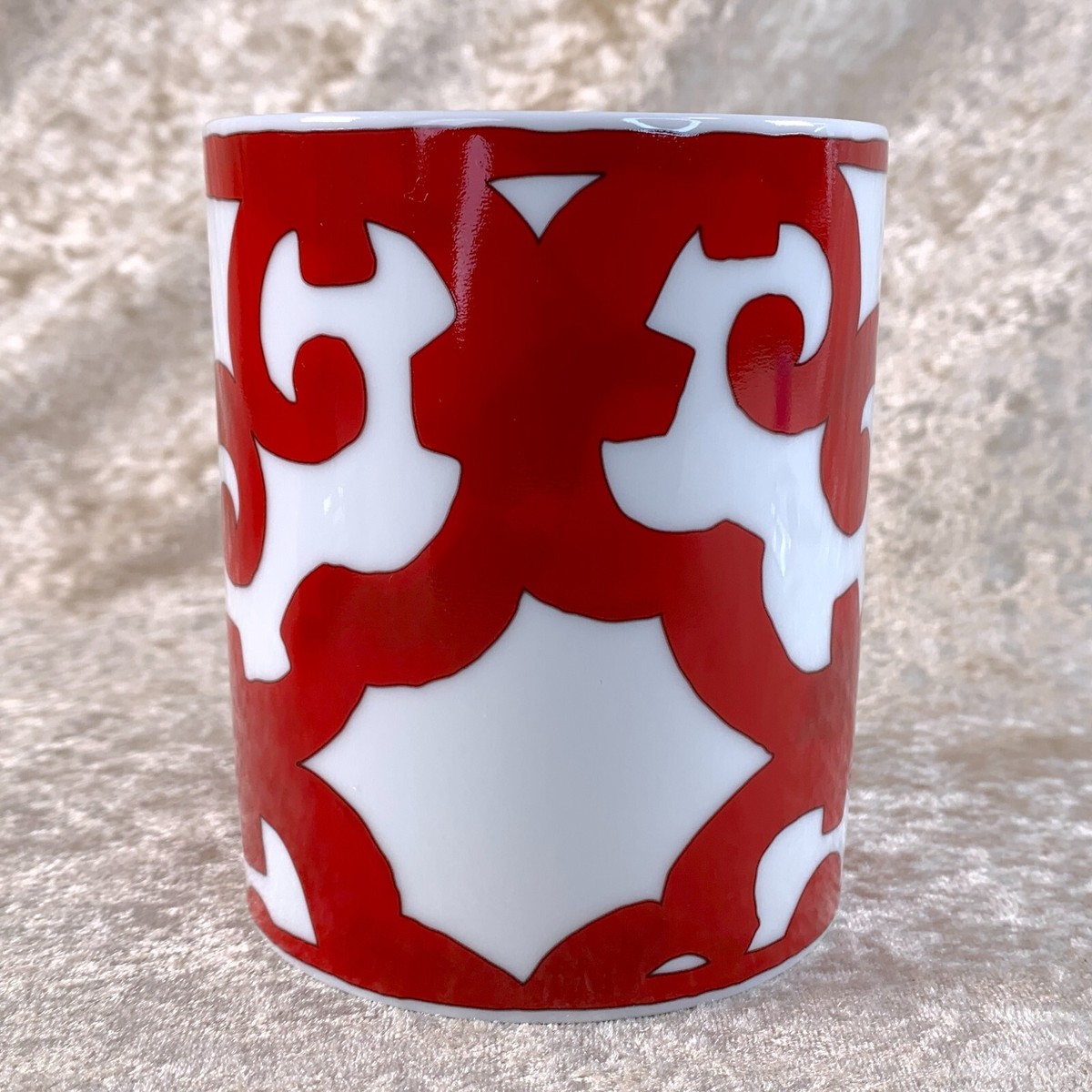 Hermès Bowl du Guadalquivir 赤2個 Hermès Bowl du Guadalquivir 赤2