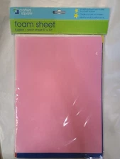 FOAM SHEET   (9"  x 12") 6-Pack from Crafters Square / New & Sealed