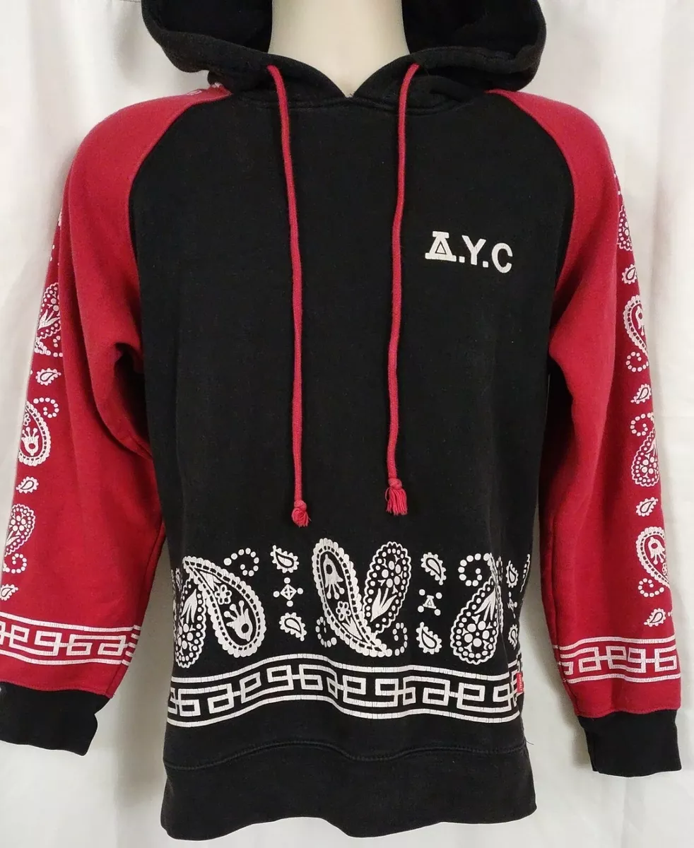Paisley print online hoodie