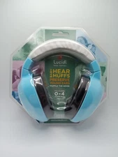 #AG) Lucid Audio Baby Hear Muffs Hearing EAR Protection 0-4 Years BLUE🎧SEALED