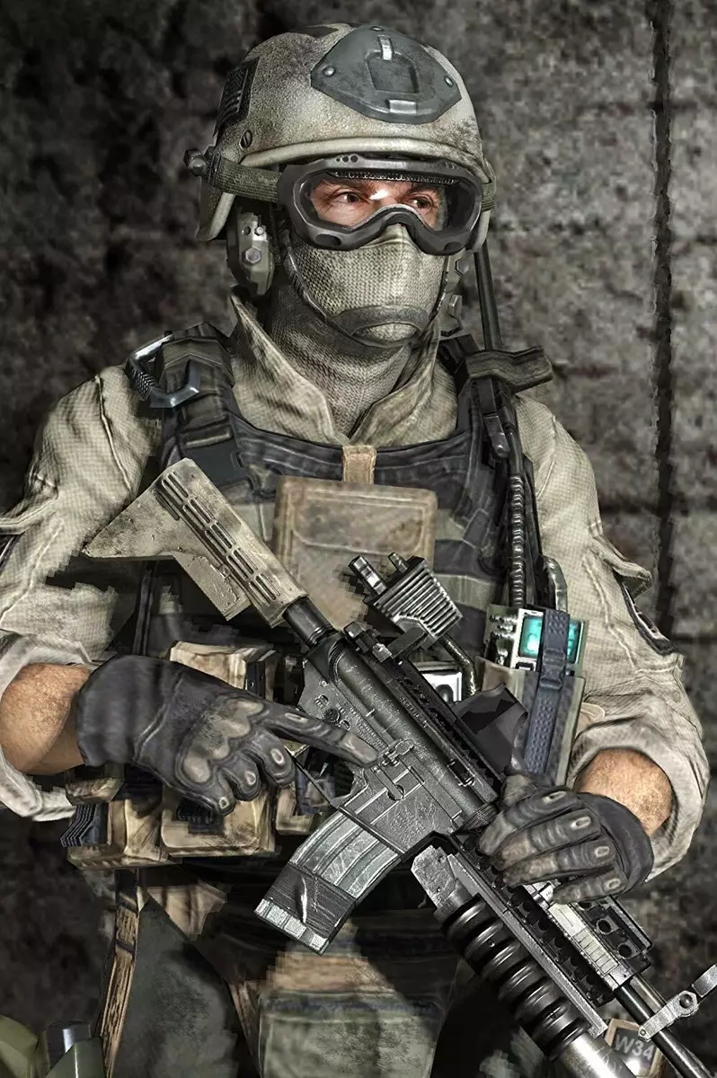 Ghost from MW2 (2009 version) : r/Wildlands