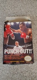 Mike Tyson's Punch-Out Nintendo NES Manual Completo Carta CIB Variante C&oacute;digo Estrella