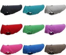 Fleece Hundejacke Wintermantel Katzenjacke warm S-XL für Kleine u mittlere Hund
