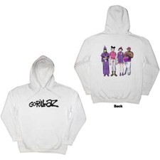 Gorillaz Cracker Island Sweatshirt White New