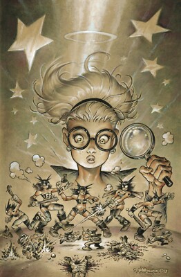 Fearless Dawn: The Bomb #1 D Asylum Press 2023 NM-Steve Mannion Comics