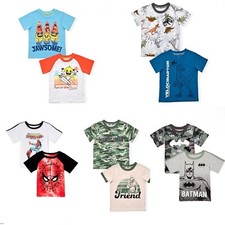 2 Toddler Boy  s Character S/S Tees, Various Sizes  Characters, Free Shipping
