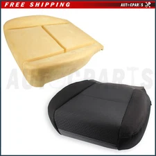 For 2012 Chevy Silverado 1500 Driver Side Bottom Cloth Seat Cover+Foam Cushion