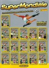 Super Mondiale Panini Indici 1970-2014 Gazzetta