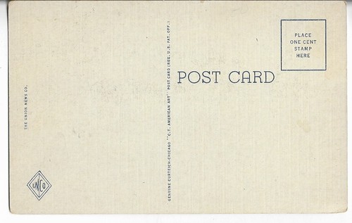 Vintage Postkarte - "Ashland" Home of Henry Clay - Lexington, Kentucky - unbenutzt - Bild 2 von 2