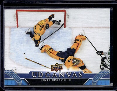 2023-24 Upper Deck Extended #C330 Roman Josi UD Canvas Nashville