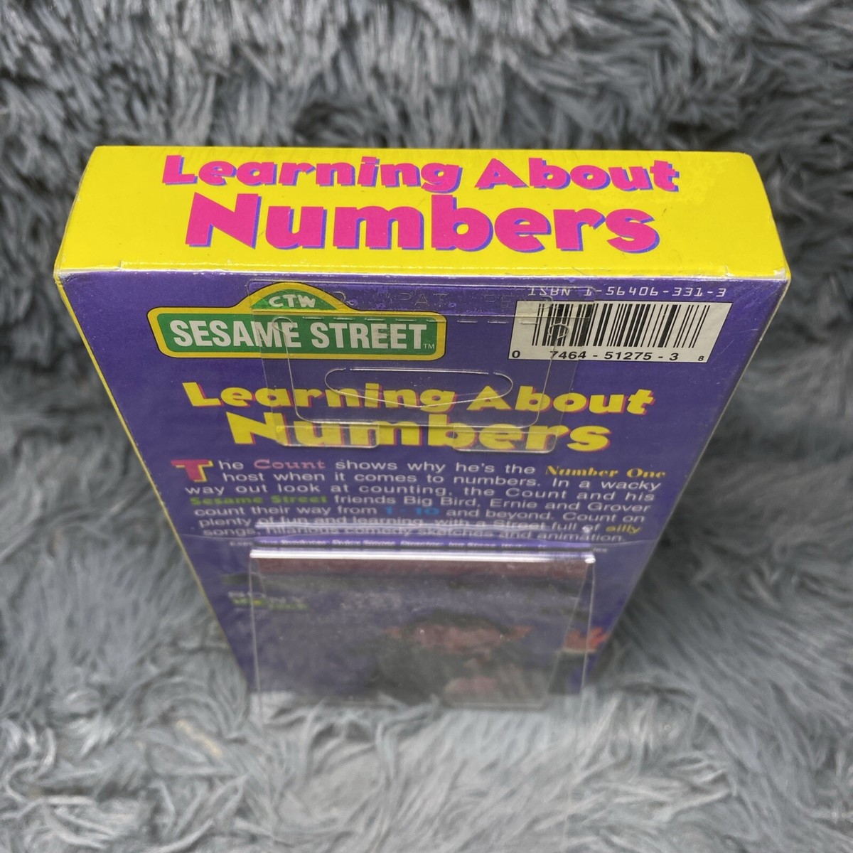 Sesame Street Learning About Numbers VHS 1986 Educational