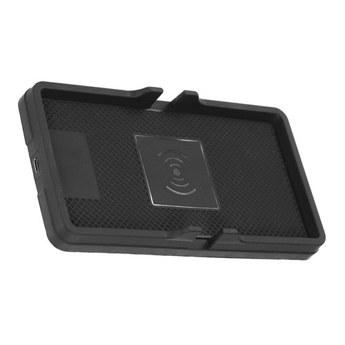 Wireless Charger Dashboard Holder Mount Mat Non-Slip Silicone Phone Charger - 第 1/12 張圖片