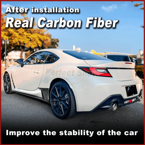 Paar Carbon Schweller Seitenschweller Passt für TOYOTA GR86 Subaru BRZ 2022-2024 - Picture 2 of 12