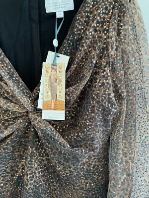 Fenn Wright Manson Amanda Holden Size 14 NEW SEQUIN MESH JANE