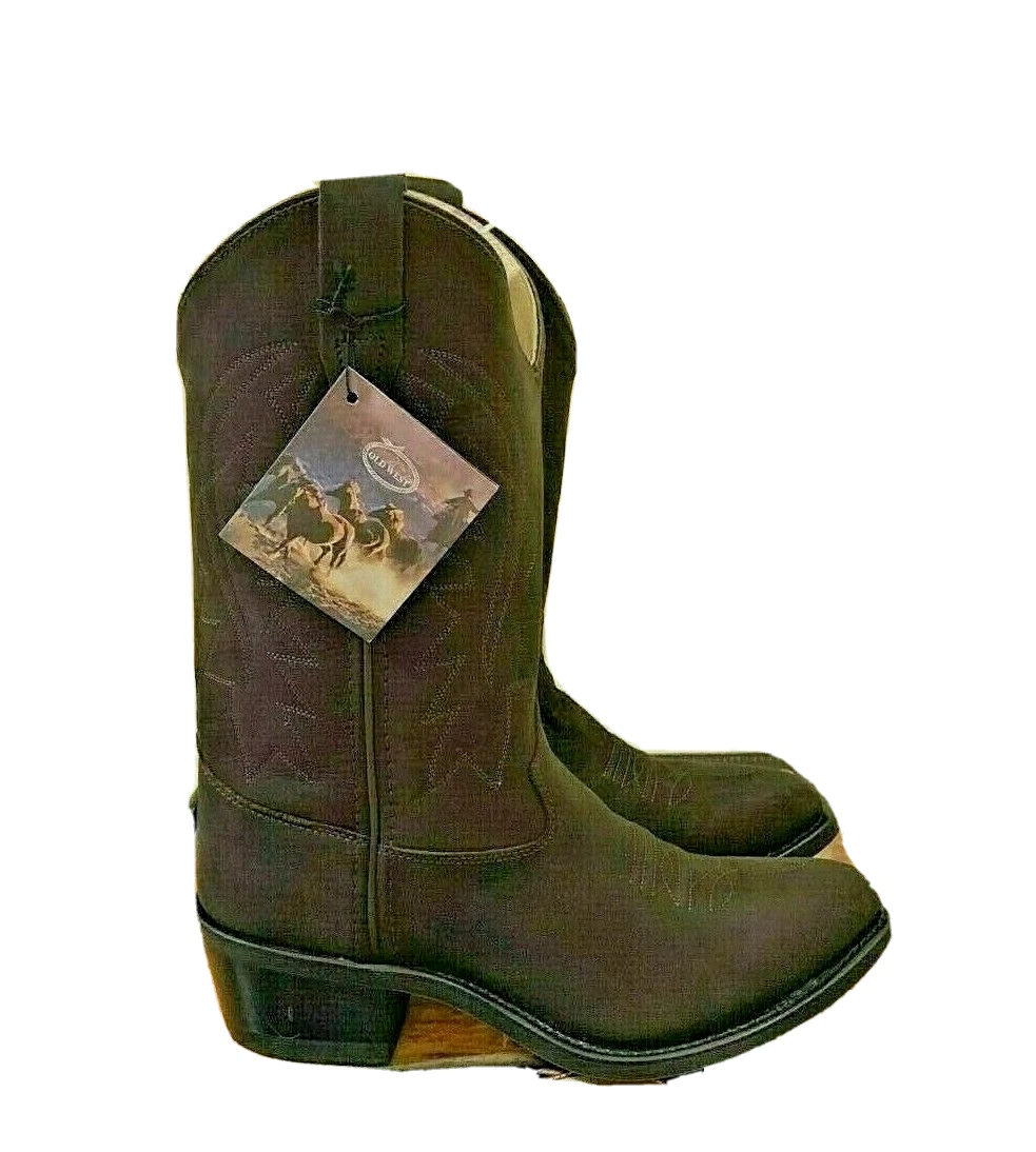 Old West Brown Canyon Youth Girl Size 6 D Women Size 8 Corona