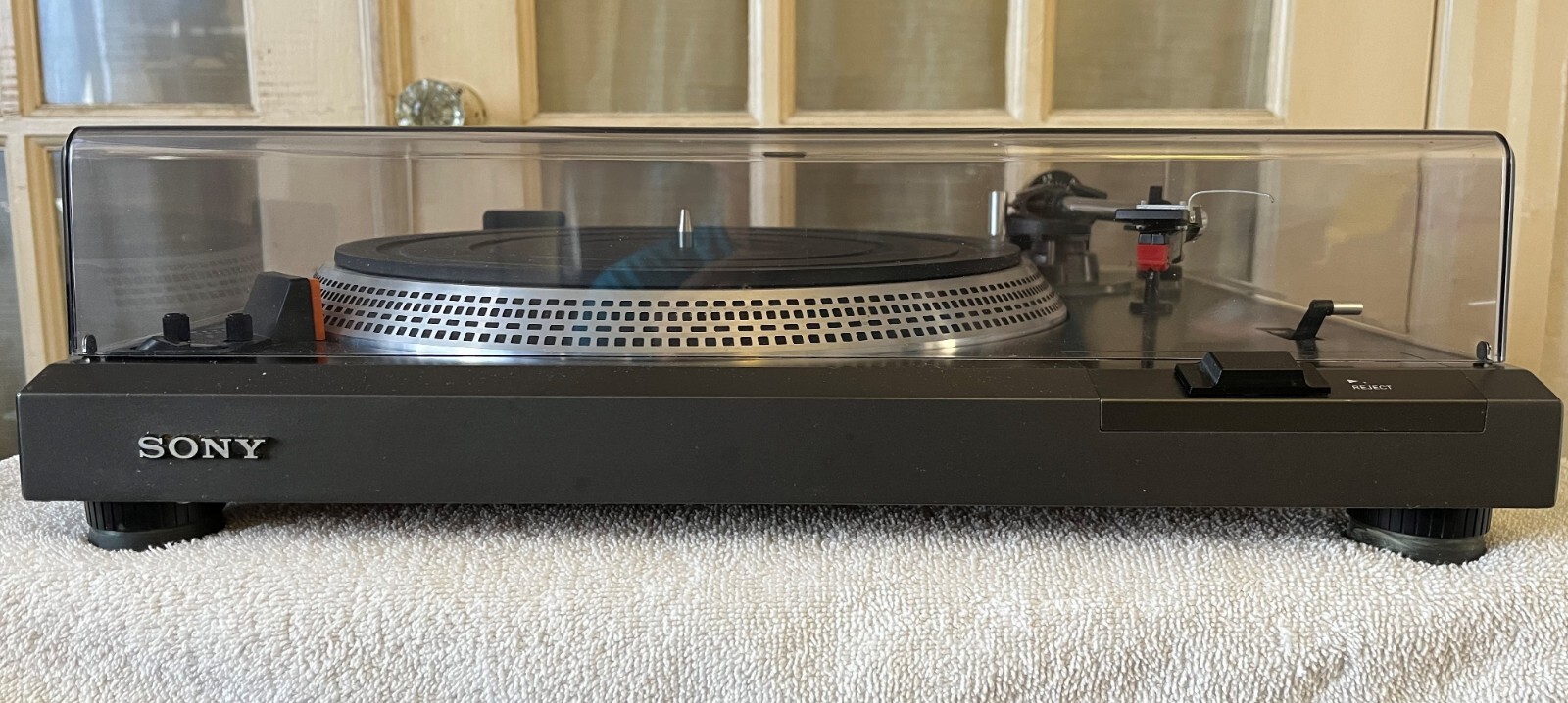 Vintage Sony PST2 Auto Return Direct Drive TurntableIOBShure