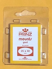 PRINZ STAMP MOUNTS 25/40 - ***WE ARE A VETERAN SUPPORTIVE BUSINESS***