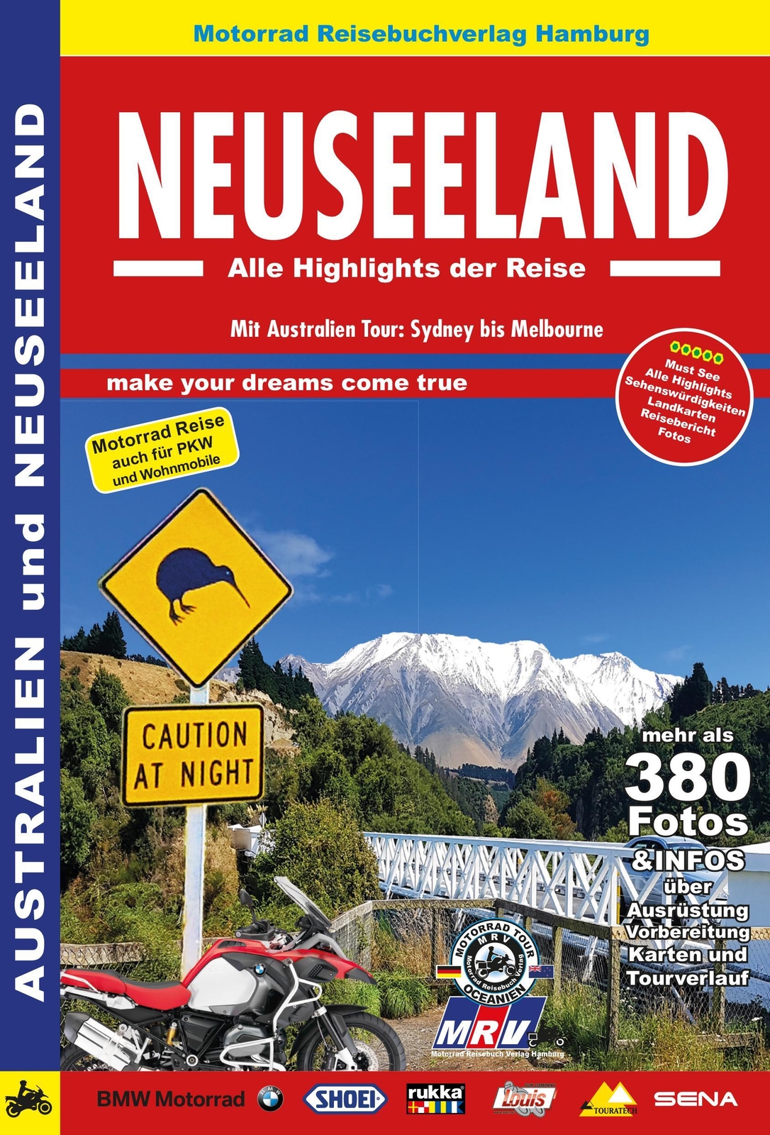 Thumbnail - Neuseeland, Alle Highlights Der Reise | Motorrad Reisebuch Mit Anreise