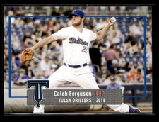 Caleb Ferguson 2018 Tulsa Drillers Team Set 