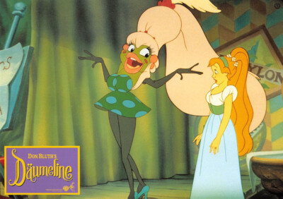 Däumeline ORIGINAL Aushangfoto Don Bluth / Gary Goldman MÄRCHEN / ZEICHENTRICK