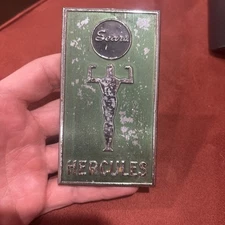 Antique Sears Roebuck Hercules Floor Furnace Badge Emblem