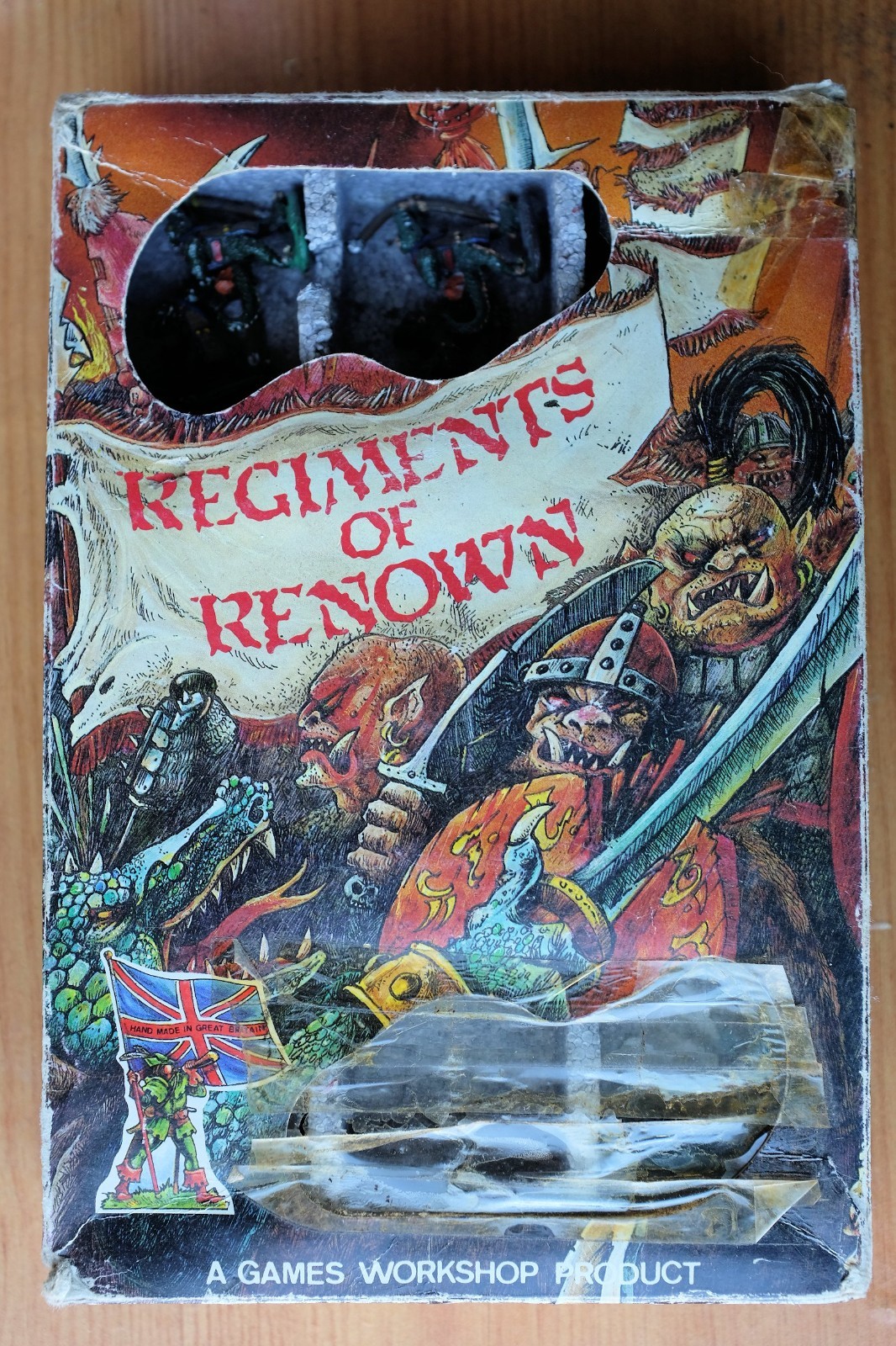 Karnac's Lizardmen Raiders 15x RR11 Regimiento de Renombre Ciudadela Pre Slotta Metal