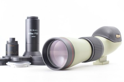 [Exc+5] Nikon Fieldscope ED II D60P 60mm WDS 40x 800mm Spotting Scope From JAPAN
