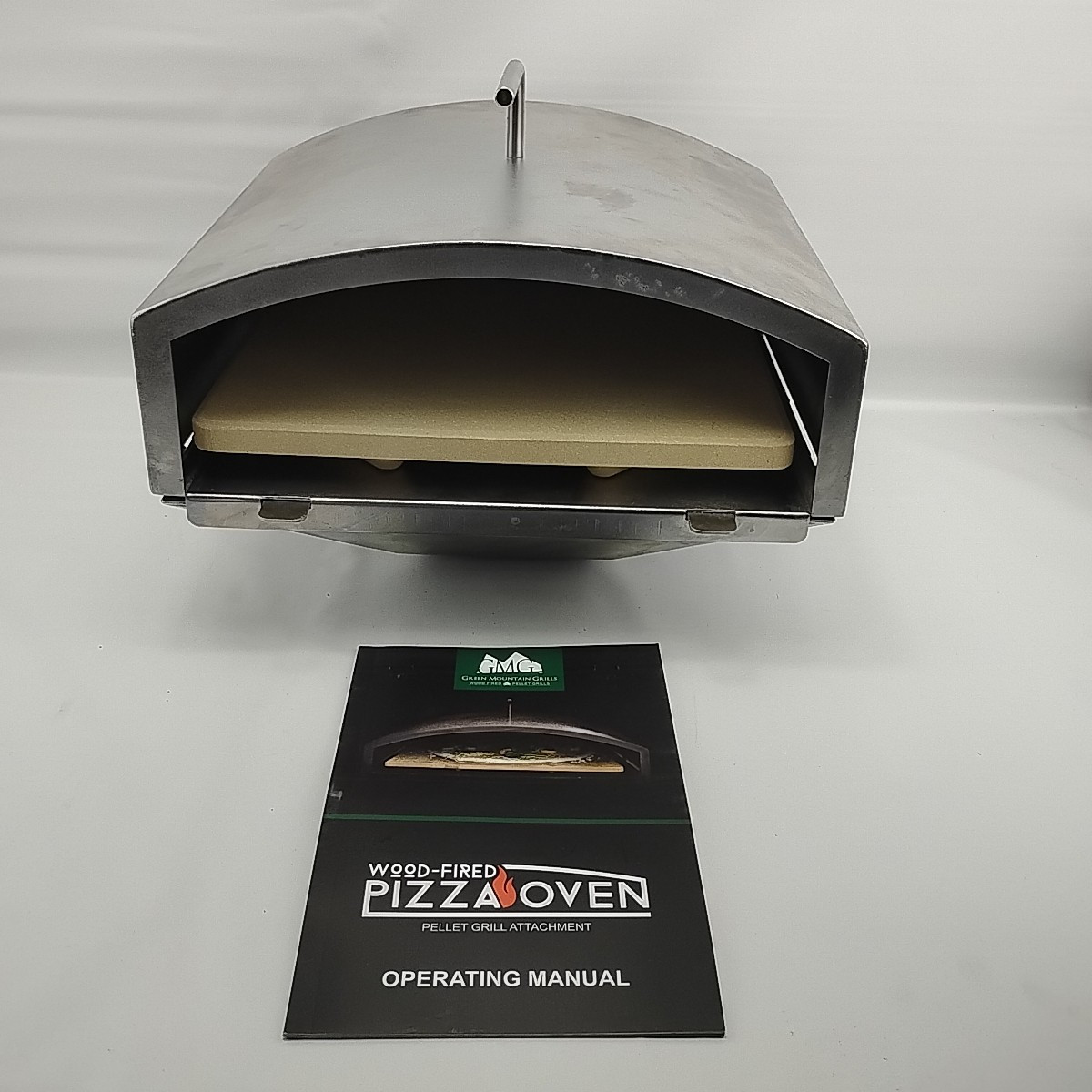 Green Mountain Grills Wood Fired Pizza Oven With Stone Davey Crockett Attachment