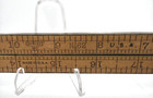 VINTAGE STANLEY NO. 62 SWEETHEART FULL BOUND BOXWOOD & BRASS 2FT FOLDING RULE — photo 2