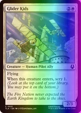 MTG Magic the Gathering Glider Kids (21/447) Avatar The Last Airbender NM FOIL