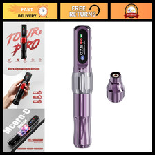 Ultra-Lightweight Wireless Tattoo Pen Machine, 3.9oz Cordless PMU Gun for Fine L
