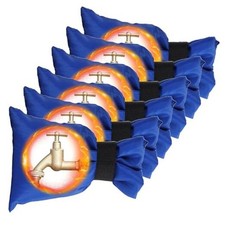 Pack Outdoor Faucet Covers for Winter.3" W X 8." H Freeze Protection 6 Blue