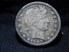 1905 BARBER QUARTER XF