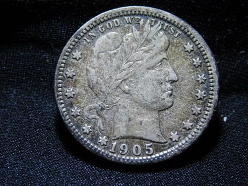 1905 BARBER QUARTER XF