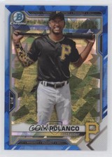 2021 Bowman Chrome Draft Sapphire Edition Shalin Polanco #BDC-176 0hw6