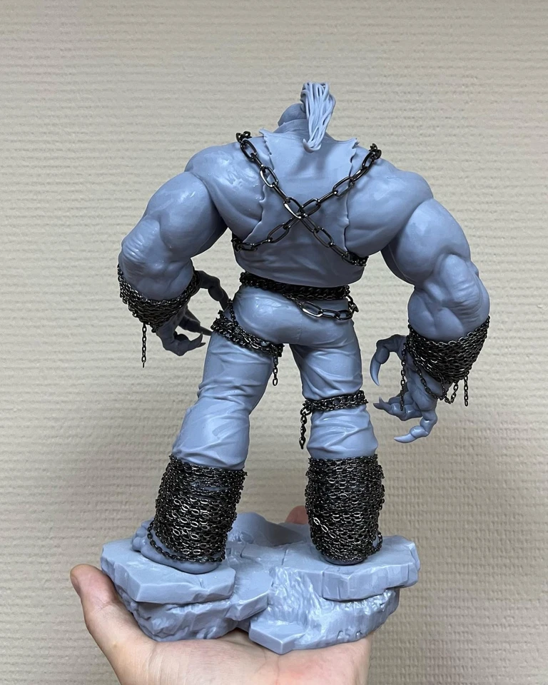 Pitt 3D Printed Figure, Unpainted Image Comics Hero Model Kit - Image 4 of 4