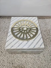 Vintage BALDWIN BRASS 8" Footed Jefferson Trivet - Forged in America - USA