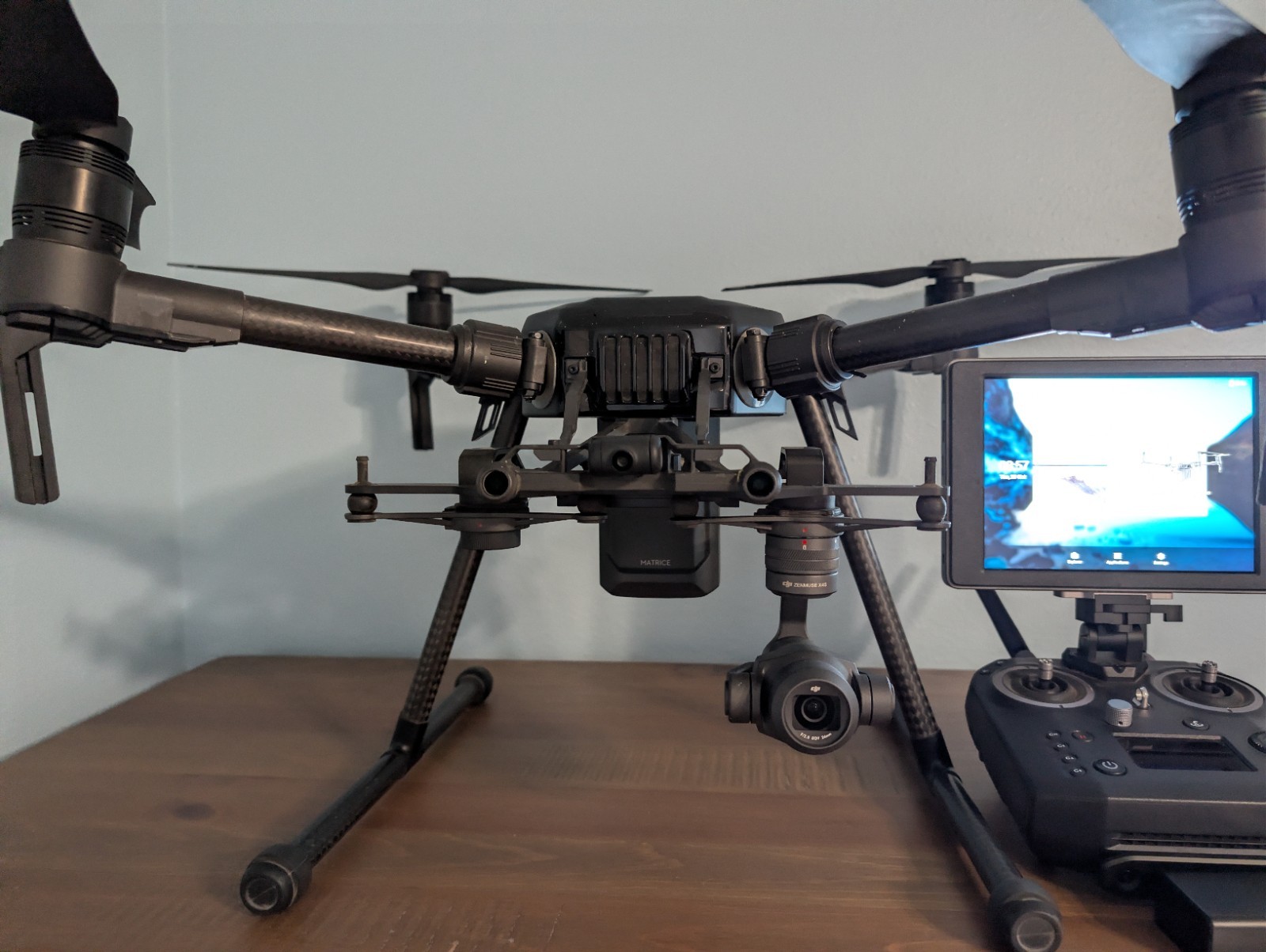 DJI Matrice M210- comes with zenmuse x4s and crystal sky monitor. 