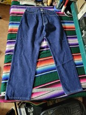 Vintage Stussy Dark Wash Denim Jeans Made In USA Excellent Condition Size 32
