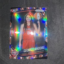 2025 panini prizm wnba Logo Georgia Amoore Rookie Nm+ Holo 140 Variation Rc