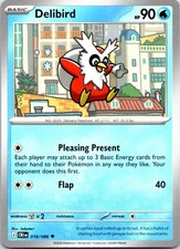 Delibird 018/086 Uncommon Chaos Rising Pokemon NM